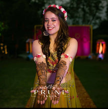 Load image into Gallery viewer, Bride in Set of Two - Full Tiara &amp; Bajubandh
